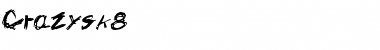 Download Crazysk8 Regular Font Title Preview