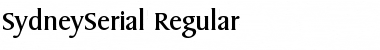 Download SydneySerial Regular Font