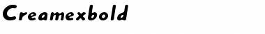Download Creamexbold Regular Font Title Preview