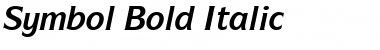 Download Symbol Bold Italic Font
