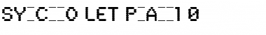 Download Synchro LET Plain Font