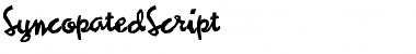 Download SyncopatedScript Regular Font