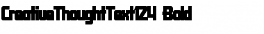 Download CreativeThoughtText124 Bold Font Title Preview