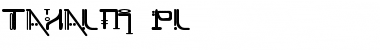 Download Tahalm Regular Font Title Preview