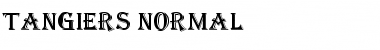 Download Tangiers Normal Font Title Preview