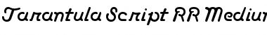 Download Tarantula Script RR Medium Font