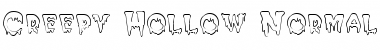Download Creepy Hollow Normal Font Title Preview