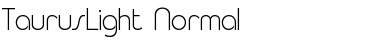 Download TaurusLight Normal Font Title Preview