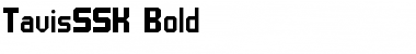 Download TavisSSK Bold Font Title Preview