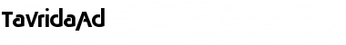 Download TavridaAd Normal Font Title Preview