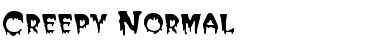 Download Creepy Normal Font