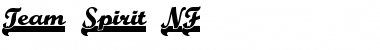 Download Team Spirit NF Regular Font Title Preview