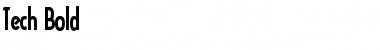 Download Tech Bold Font Title Preview