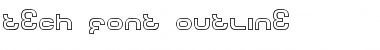 Download Tech Font Outline Regular Font Title Preview