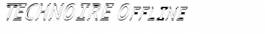 Download TECHNOIRE Regular Font Title Preview
