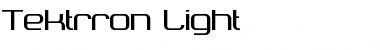 Download Tektrron Regular Font Title Preview