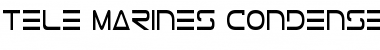 Download Tele-Marines Condensed Condensed Font Title Preview