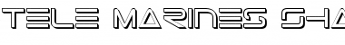 Download Tele-Marines Shadow Shadow Font Title Preview