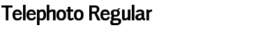 Download Telephoto Regular Font Title Preview