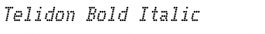 Download Telidon Bold Italic Font Title Preview