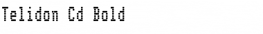 Download Telidon Cd Bold Font Title Preview