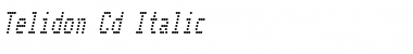 Download Telidon Cd Italic Font Title Preview