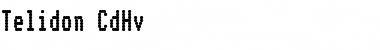 Download Telidon CdHv Regular Font Title Preview