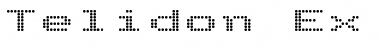 Download Telidon Ex Bold Font Title Preview
