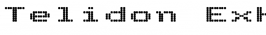 Download Telidon ExHv Regular Font Title Preview