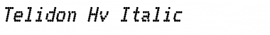 Download Telidon Hv Italic Font Title Preview