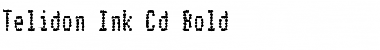 Download Telidon Ink Cd Bold Font Title Preview