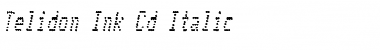 Download Telidon Ink Cd Italic Font Title Preview