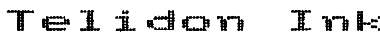 Download Telidon Ink ExHv Regular Font Title Preview