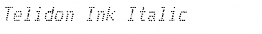 Download Telidon Ink Italic Font Title Preview