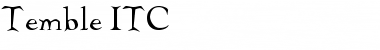 Download Temble ITC Regular Font Title Preview