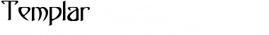 Download Templar Regular Font Title Preview