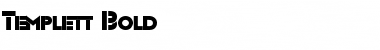 Download Templett Bold Font Title Preview