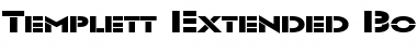 Download Templett Extended Bold Font Title Preview