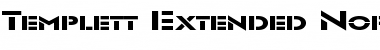 Download Templett Extended Normal Font Title Preview
