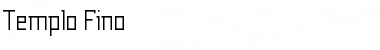 Download Templo Fino Regular Font Title Preview