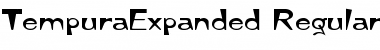Download TempuraExpanded normal Font Title Preview