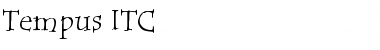 Download Tempus ITC Bold Font Title Preview