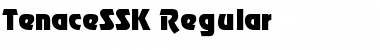 Download TenaceSSK Regular Font Title Preview