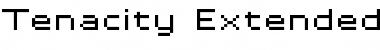 Download Tenacity Extended Regular Font Title Preview