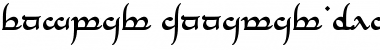Download Tengwar Annatar Bold Font Title Preview
