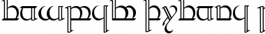 Download Tengwar Quenya-2 Regular Font Title Preview
