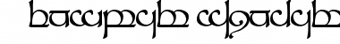Download Tengwar Sindarin-1 Regular Font Title Preview