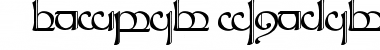 Download Tengwar Sindarin-2 Regular Font Title Preview