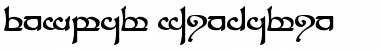 Download Tengwar Sindarin Regular Font Title Preview