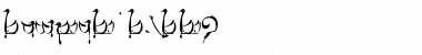 Download Tengwar Teleri Regular Font Title Preview